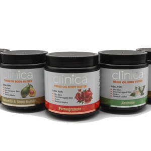 Clinica Tissue oil Body Butter Tub